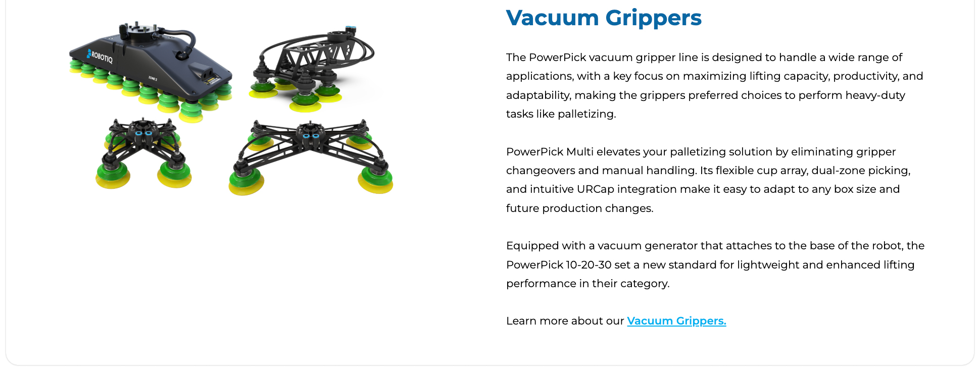 vacuum grippers