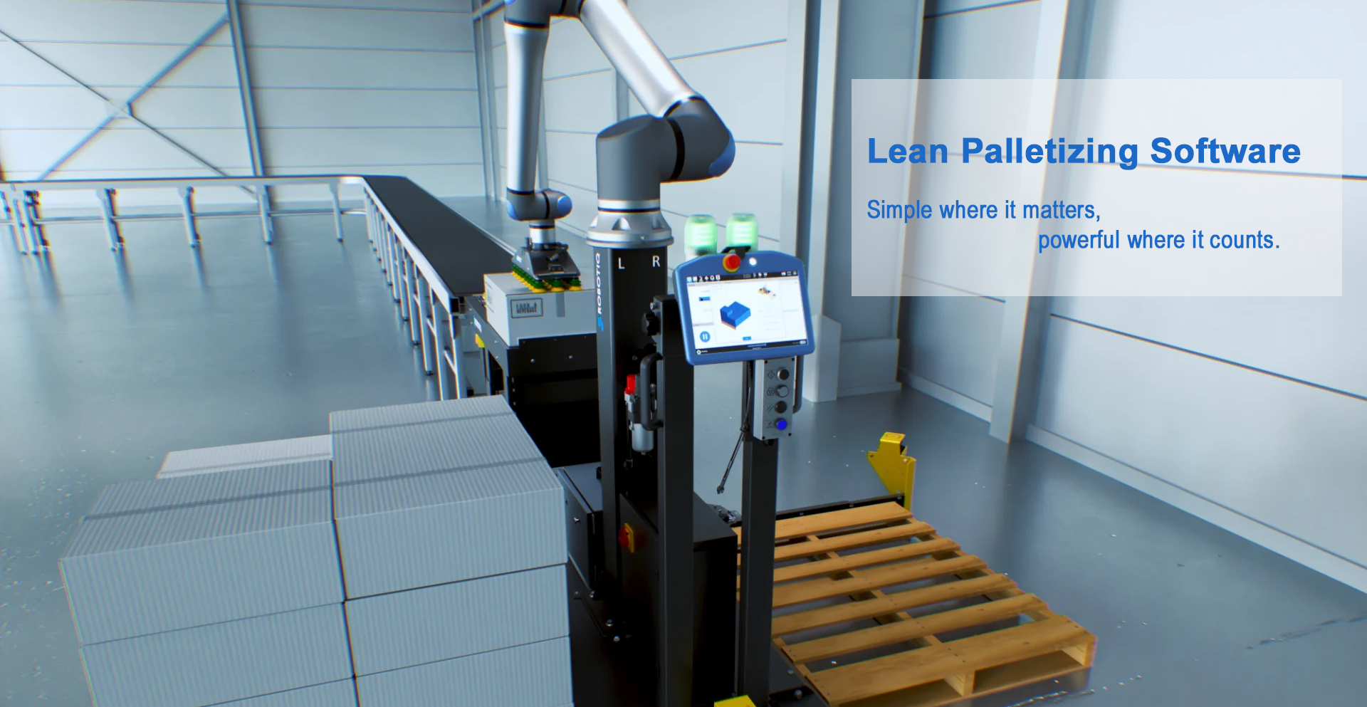 Palletizing Program Robotiq Lean Palletizing Software | Gibson Engineering