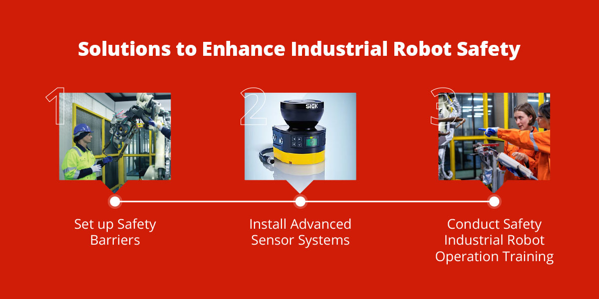 Solutions to Enhance Industrial Robot Safety